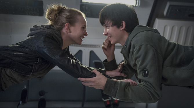 The Space Between Us Poster